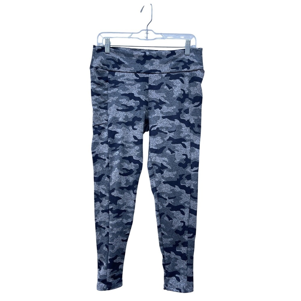 Camo Print Leggings Activewear Workout Pants High Waist Athletic